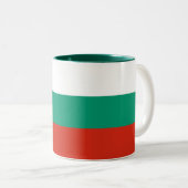 Tasse 2 Couleurs Patriotic Bulgarian (Devant droit)