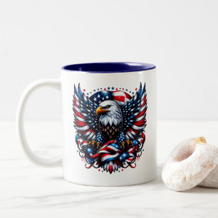 Tasse 2 Couleurs Patriotique