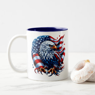 Tasse 2 Couleurs Patriotique