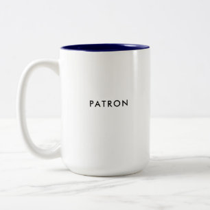 Tasse 2 Couleurs Patron   Boss   Musique à café française personnal