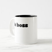 Tasse 2 Couleurs Patron du DA (Devant gauche)