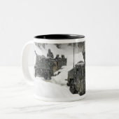 Tasse 2 Couleurs patrouille des Marines américains dans le col Khow (Devant gauche)