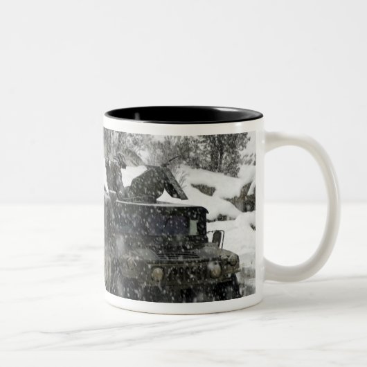 Tasse 2 Couleurs patrouille des Marines américains dans le col Khow (Droit)