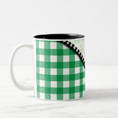 Tasse 2 Couleurs Patrouilles De Chien Plaid De Buffalo (Gauche)