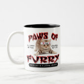 Tasse 2 Couleurs Pattes de velu (Gauche)