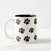 Tasse 2 Couleurs Pattes d'ours (Gauche)