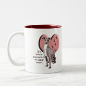 Tasse 2 Couleurs pattes grises italiennes (Gauche)
