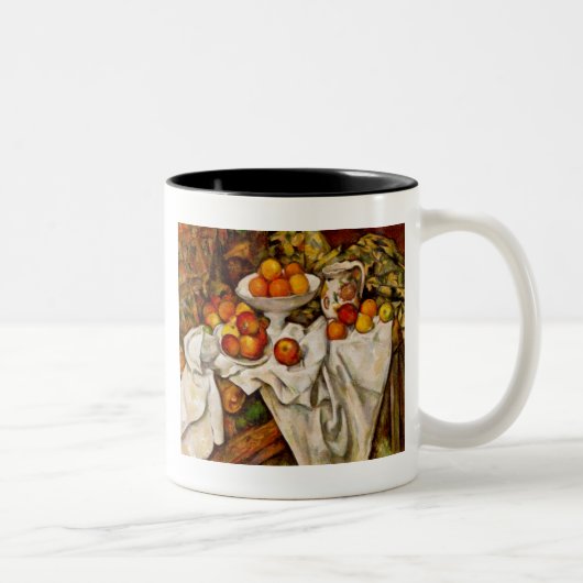 Tasse 2 Couleurs Paul Cezanne Pomples Oranges Impressionnisme (Droit)