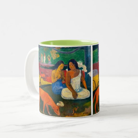 Tasse 2 Couleurs Paul Gauguin - Arearea / Le Chien Rouge (Devant gauche)
