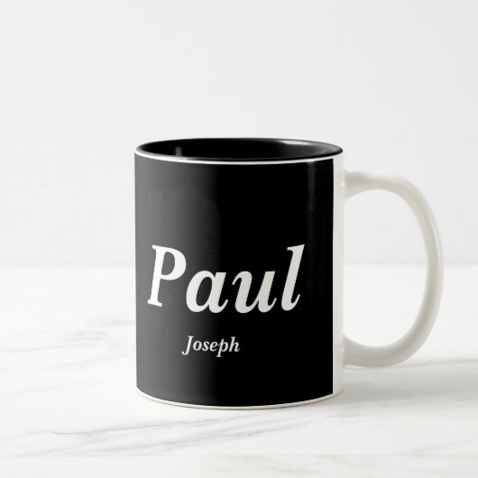 Tasse 2 Couleurs Paul, Joseph (Droit)