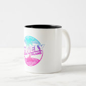 Tasse 2 Couleurs Paumes (Devant droit)