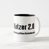 Tasse 2 Couleurs Pause café 2.0 (Devant droit)