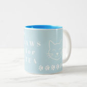 Tasse 2 Couleurs Pauses pour le thé (Devant droit)