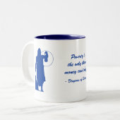 Tasse 2 Couleurs Pauvreté de Diogène (3) (Devant gauche)