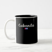 Tasse 2 Couleurs Pavillon Cubanita Cuba libre (Gauche)