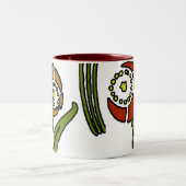 Tasse 2 Couleurs Pavots (Centre)