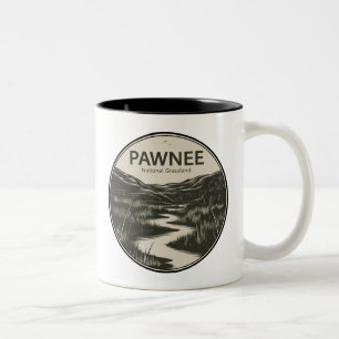 Tasse 2 Couleurs Pawnee National Grassland Colorado Stream