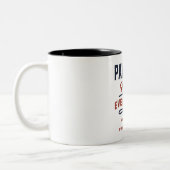 Tasse 2 Couleurs Pawpaw sait tout le design (Gauche)