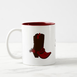 Tasse 2 Couleurs Pays Casquette Brown & Boots