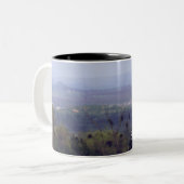 Tasse 2 Couleurs Pays de colline du Texas (Devant gauche)