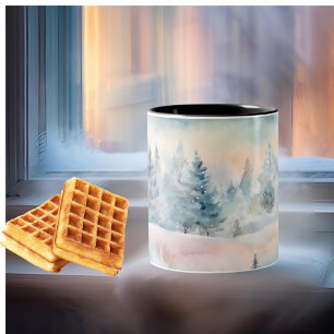 Tasse 2 Couleurs pays des merveilles hivernales