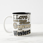 Tasse 2 Couleurs Pays occidental (Gauche)