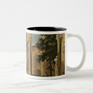 Tasse 2 Couleurs Paysage avec des ruines, 1673