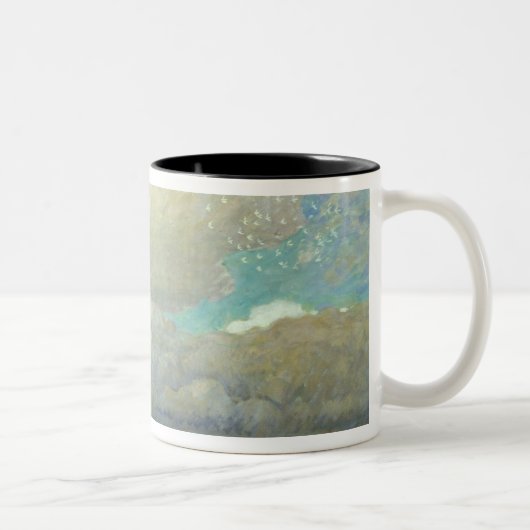 Tasse 2 Couleurs Paysage avec Huts, 1900 (Droit)