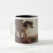 Tasse 2 Couleurs Paysage avec le mariage d'Isaac (Devant gauche)