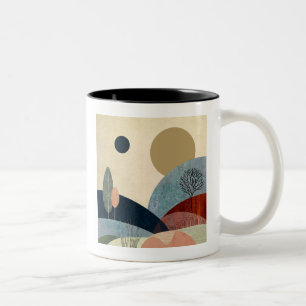 Tasse 2 Couleurs Paysage de Imaginaire Hills