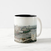 Tasse 2 Couleurs Paysage de Londres Thames (Devant droit)