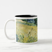 Tasse 2 Couleurs Paysage de Vincent van Gogh | avec du maïs vert, (Gauche)