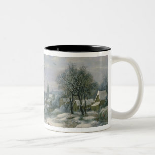 Tasse 2 Couleurs Paysage d'hiver