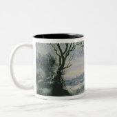 Tasse 2 Couleurs Paysage d'hiver (Gauche)
