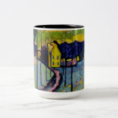 Tasse 2 Couleurs Paysage d'hiver par Wassily Kandinsky (Centre)