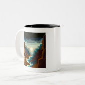 Tasse 2 Couleurs Paysage du Canyon Sunset (Devant gauche)