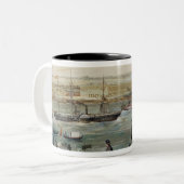 Tasse 2 Couleurs Paysage du Cuba (Devant gauche)