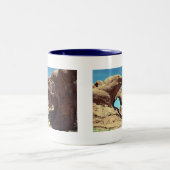 Tasse 2 Couleurs Paysage du désert de Double Arch (Centre)