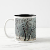 Tasse 2 Couleurs Paysage : Hiver (Gauche)