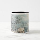 Tasse 2 Couleurs Paysage : Hiver (Centre)