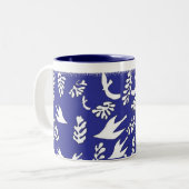TASSE 2 COULEURS PAYSAGE MARIN BLEU (Devant gauche)