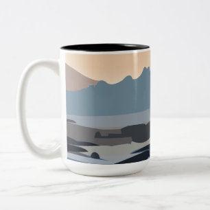 Tasse 2 Couleurs Paysage naturel Ocean Sea Sky