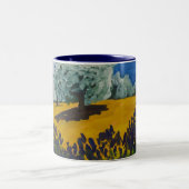 Tasse 2 Couleurs Paysage Provençal (Centre)