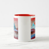 Tasse 2 Couleurs Paysage Silver Eagle (Centre)