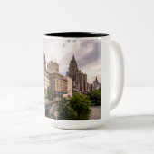 Tasse 2 Couleurs paysage urbain (Devant droit)