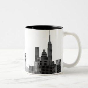 Tasse 2 Couleurs Paysage urbain de New York