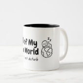 Tasse 2 Couleurs PDG Mug, sentiments introvertis. (Devant droit)