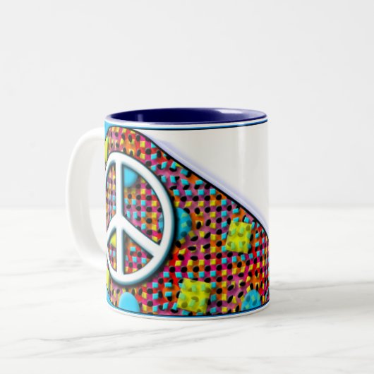 Tasse 2 Couleurs PeaceCup (Devant gauche)