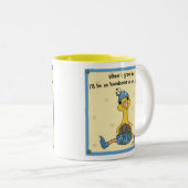 Tasse 2 Couleurs Peachick Handsome comme grand-père (Devant droit)