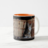 Tasse 2 Couleurs Peachs Kitten (Devant droit)